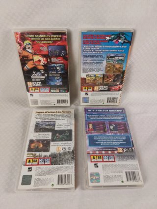 Lotto PSP Pal ITA Completi 4 Giochi