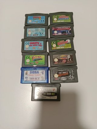 Lote 10 Juegos Game Boy Advance