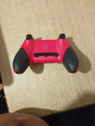 Mando PS4 Rojo y Negro