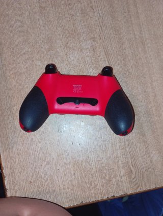 Mando PS4 Rojo y Negro