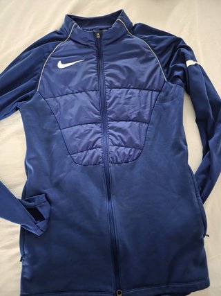 Sudadera Nike con cremallera azul