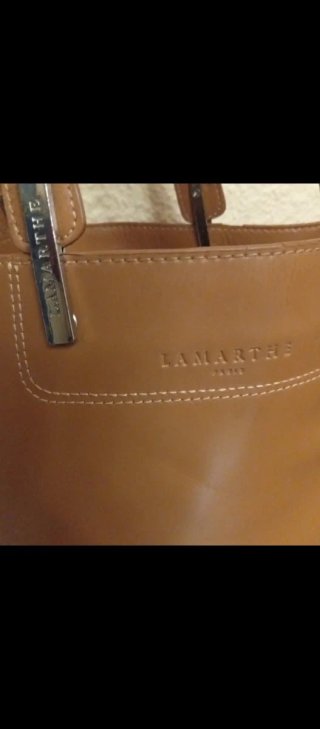 Bolso Camel Lamarthe Piel