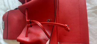 Mochila Zara Roja