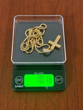 Collar Cruz Oro 18K