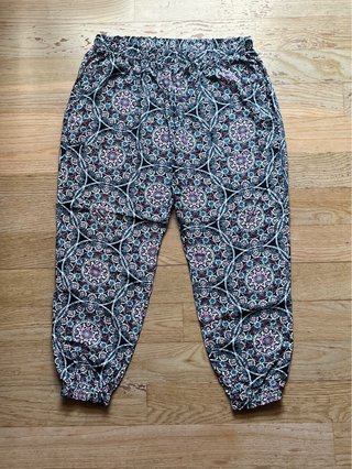 Pantalón largo estampado verano con bolsillos