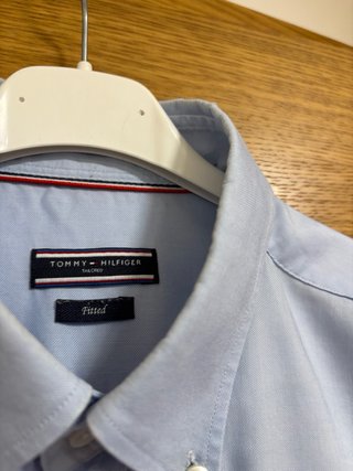 Camisa Tommy Hilfiger Azul Talla 40 | 15 3/4