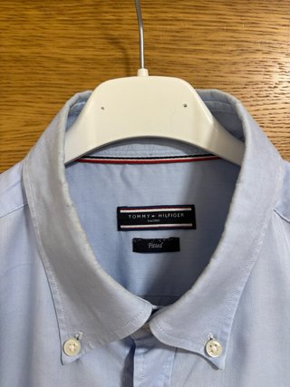 Camisa Tommy Hilfiger Azul Talla 40 | 15 3/4