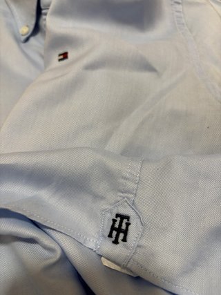 Camisa Tommy Hilfiger Azul Talla 40 | 15 3/4