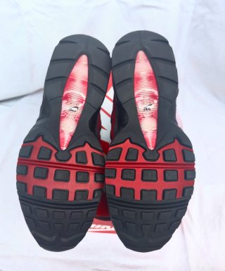 Nike Air Max 95 Big Bubble Negro/Rojo