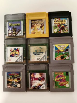 Lote 9 Juegos Game Boy Clásicos
