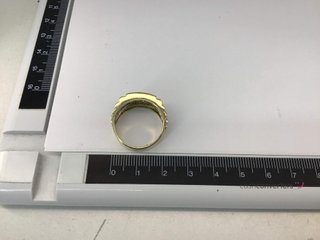 anillo oro 14k con piedra