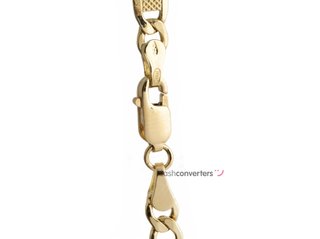 cadena oro 18k 30cm
