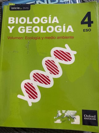 Biología y geología: v. [3]. Ecología y medio a...