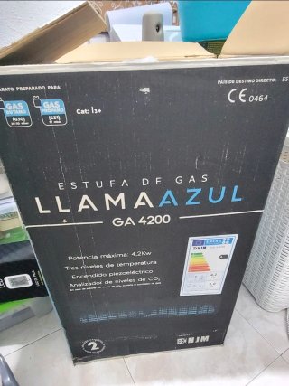 ✅️ Estufa HJM Llama Azul GA4200