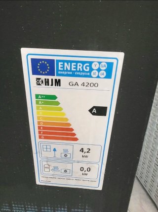✅️ Estufa HJM Llama Azul GA4200