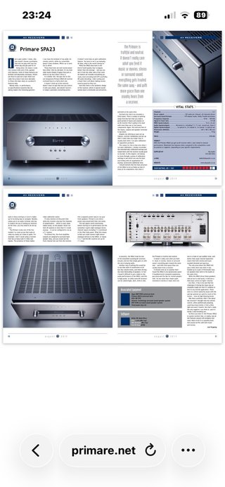 Receptor AVR Primare SPA23