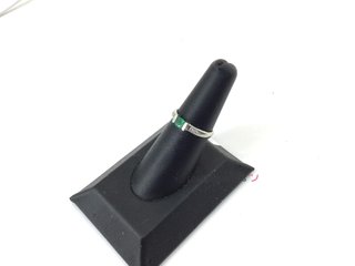 anillo oro 18k con piedra