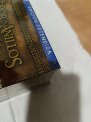 El Señor de los Anillos Edición extendida blue ray