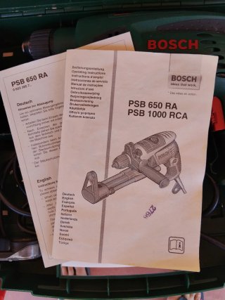 Taladro percutor Bosch PSB 650 RA 650W