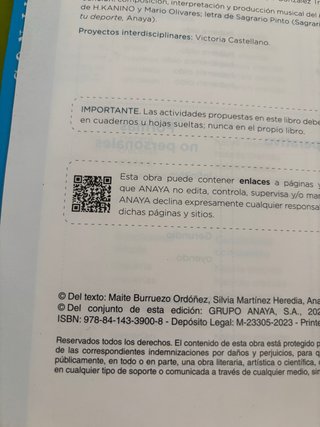 3 Libros de Lengua Primaria 6. Anaya