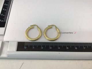 argollas oro 18k