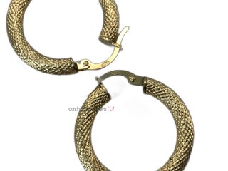 argollas oro 18k