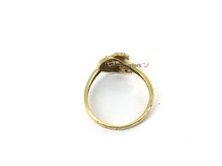 anillo oro 18k con piedra