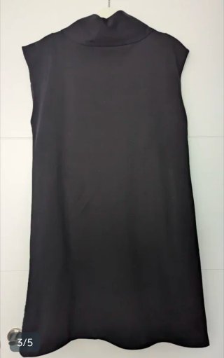 Vestido L&C LizCoco o Vestido negro con bordado fl