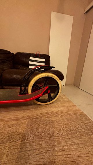 Patinete oxelo plegable rojo