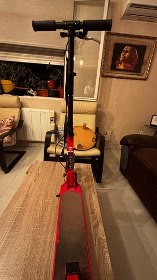 Patinete oxelo plegable rojo