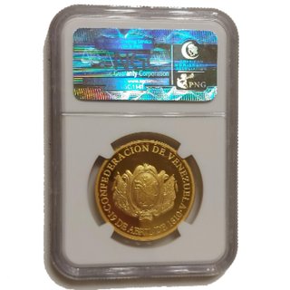 Moneda Oro Venezuela 31.10g Confederación