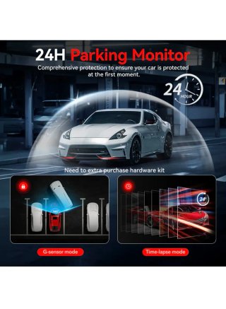 Dashcam 4K RED TIGER Negra
