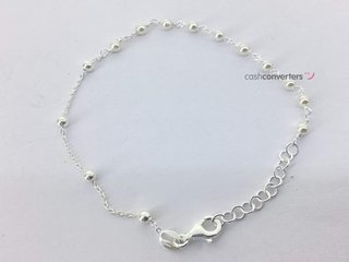 pulsera plata 925mm con piedra con perla
