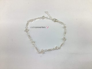 pulsera plata 925mm con piedra con circonita