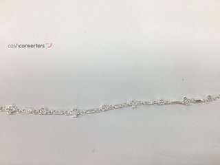 pulsera plata 925mm con piedra con circonita
