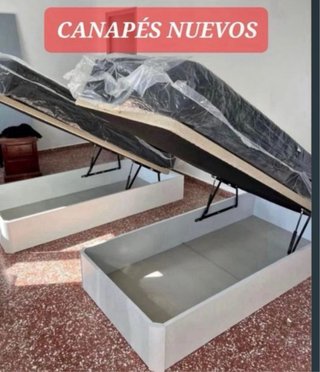 Cama completa con colchón y base