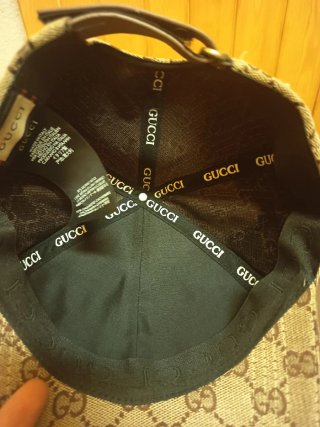 Gorra Gucci Marrón