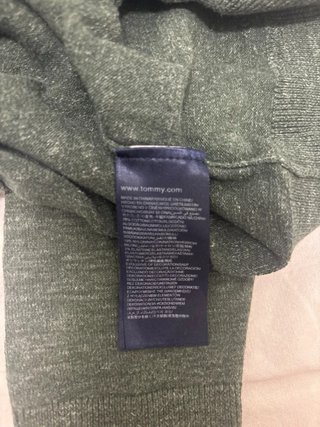 Jersey Tommy Hilfiger Verde Talla S