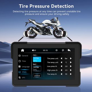 SIN ABRIR Pantalla Moto 7'' CarPlay Android