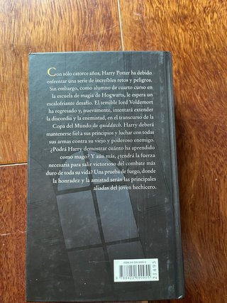 Harry Potter y el Caliz de Fuego