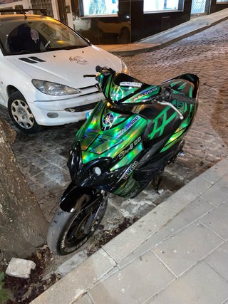 Yamaha Jog RR Verde y Negro