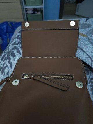 Bolso Mochila Mujer Parfois Marrón Nuevo.