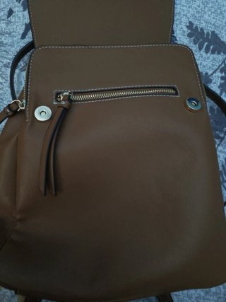 Bolso Mochila Mujer Parfois Marrón Nuevo.