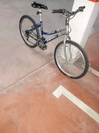 Bicicleta Topbike Blanca y Azul