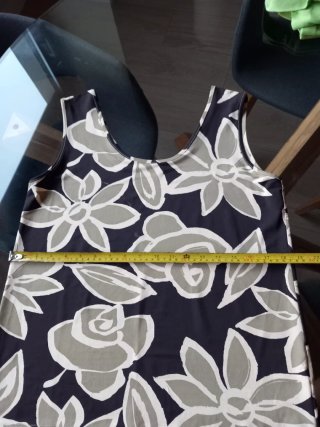 Top Burberry Talla 42 Beige/Marrón/Verde Oliva