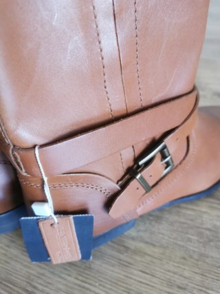 Botines piel Zara