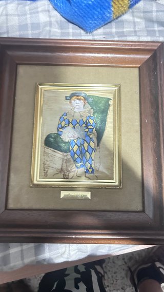 Cuadro Arlequín de Picasso