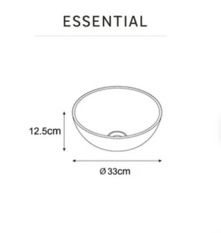 Lavabo sobre encimera blanco