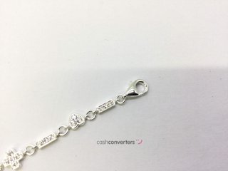 pulsera plata 925mm con piedra con circonita