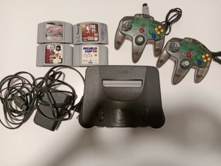 Console Nintendo N64 Nero e Grigio